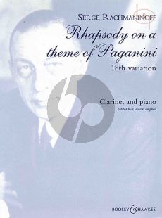 Rhapsody on a theme of Paganini