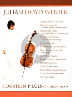 Album 14 Pieces for Violoncello and Piano (Arranged by Julian Lloyd Webber)