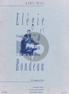 Husa Elegie et Rondeau Saxophone Alto et Piano