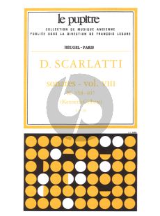 Scarlatti Sonates Vol.8 K.358-407 Clavier (Kenneth Gilbert) (Le Pupitre)