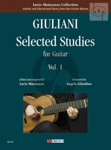 Selected Studies Vol.1 for Guitar