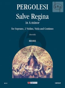 Salve Regina a-minor (Sopr.- 2 Vi.-Va.-Bc)