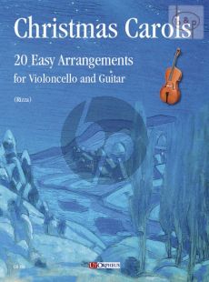 Christmas Carols Violoncello-Guitar (20 Easy Arrangements)