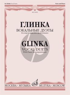 Glinka Vocal Duets 2 Voices with Piano accompaniment (russ./engl.)