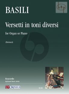 Versetti in toni diversi organ Basili Fr.