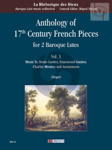 Anthology of 17th. Century French Pieces Vol.3 (2 Baroque Lutes)