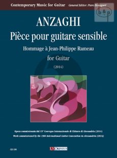 Piece pour guitare sensible Hommage a Jean-Philippe Rameau