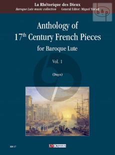 Anthology of 17th. Century French Pieces Vol.1 for the Baroque Lute