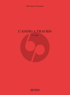 Sciarrino L' Addio a Trachis for Harp