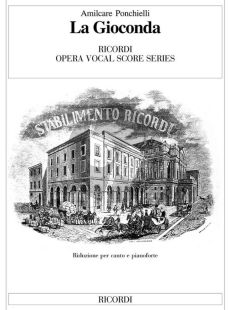 Ponchielli La Gioconda (Vocal Score) (ital.) (Ricordi)