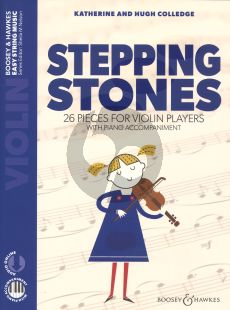 Colledge Stepping Stones Violin-Piano (26 Pieces for Beginning Violinists)