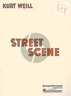 Street Scene Vocal Score