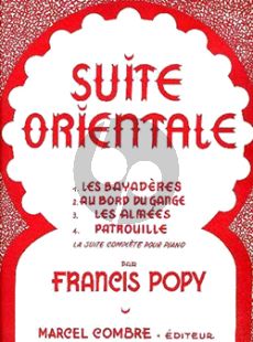 Popy Suite Orientale pour Piano seule