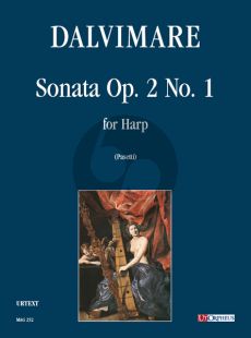 Dalvimare Sonata Op. 2 No. 1 for Harp (edited by Anna Pasetti)