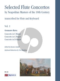 Rava Selected Flute Concertos by Neapolitan Masters of the 18th. Century