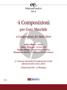 4 Compositions for Male Choir (TTBarB)