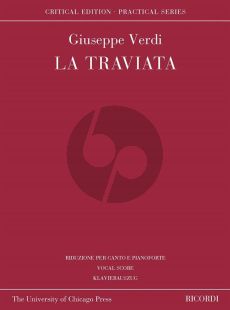 Verdi La Traviata Vocal Score (it.) (Ricordi Critical Ed)