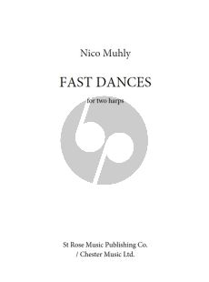 Muhly Fast Dances 2 Harps (Score/Parts)