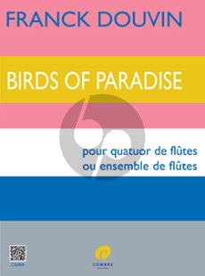 Douvin Birds of Paradise Op.132 4 Flutes (Score/Parts)