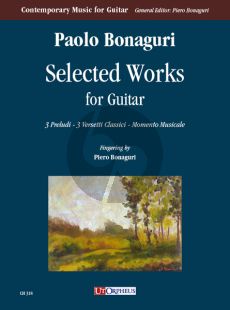 Bonaguri Selected Works for Guitar