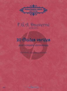 Dauverne 20 Etudes Variées Trompette