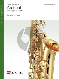 Roost Arsenal for 4 Saxophones (AATB) (Score/Parts)