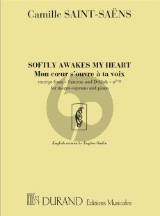 Saint saens Ma coeur s'ouvre a ta voix / Softly Awakens my heart from Samson et Delilah - Mezzo-Soprano and Piano (English/French)