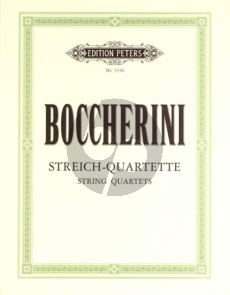 Boccherini Streichquartette (9 ausgwählte) Stimmen