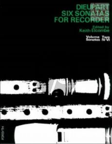 6 Sonatas Vol.2 for Treble Recorder and Piano