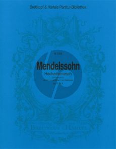 Mendelssohn Musik zu Sommernachtstraum Op.61 No. 9 Hochzeitsmarsch (Partitur) (herausgegeben von Christian Martin Schmidt)