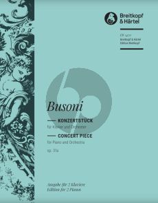 Busoni Concert Piece in D major Op.31a K 236 for 2 Piano's (Introduzione e Allegro = Concertino Part I)