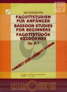 Studies Op.8 Vol.1 for Bassoon