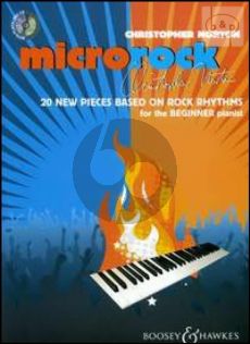 Microrock - 20 New Pieces based on Rock Rhythms for the Beginner Pianist Book with Cd