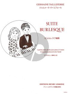 Tailleferre Suite Burlesque for Piano 4 Hands
