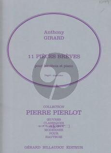Girard 11 Pieces Breves Oboe-Piano (advanced)
