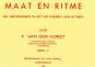 Horst Maat en Ritme deel 2 (150 Oefeningen in het uitvoeren van ritme)