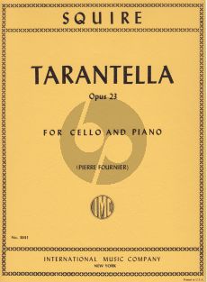 Squire Tarantella Op.23 Violoncello-Piano (Pierre Fournier)