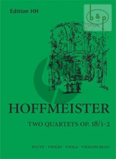 2 Quartets Op.18 No.1 G-Major and Op.18 No.2 D-Major Flute and Strings