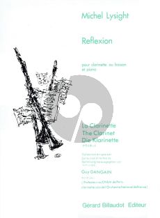 Lysight Reflexion pour Clarinnte [ou Basson] et Piano