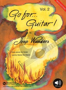 Wanders Go for Guitar! Vol.2 Bk- Audio Online (Grade 2 - 3) (Audio Contains Samples of All the Pieces to Listen to and as a Bonus 9 Play Along Tracks)