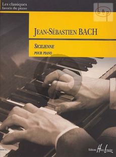 Bach Sicilienne Piano solo