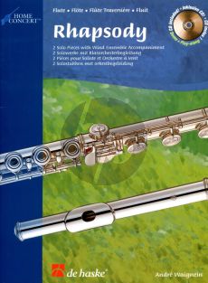 Waignein Rhapsody for Flute and Band (piano red.) (with Play-Along Demo CD) (Bk-Cd) (interm.) (grade 4 - 5)