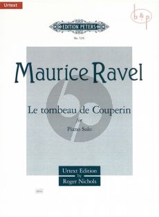 Ravel Le Tombeau de Couperin (edited by Roger Nichols) (Peters-Urtext)