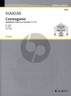 Hakim Cosmogonie for Organ (Symphonic fresco on Genesis 1:1-31)