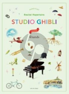 Studio Ghibli Recital Repertoire 4 Hands Advanced