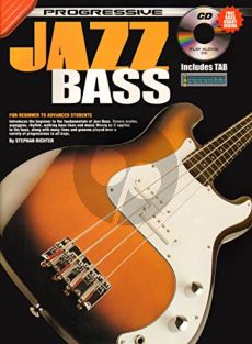 Richter Progressive Jazz Bass with TAB included Book with Cd