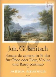 Sonata da Camera B-flat major (Ob.[Fl.]-Vi.-Bc) (Score/Parts) (edited by Bernhard Pauler)