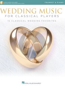 Wedding Music for Classical Players – Trumpet and Piano (Book with Audio online)