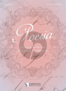 Poesia for Alto Saxophone (Playing with the Chamber orchestra) (Book with Audio online)