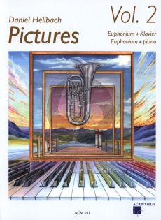 Hellbach Pictures Vol.2 Euphonium und Klavier Buch mit Cd